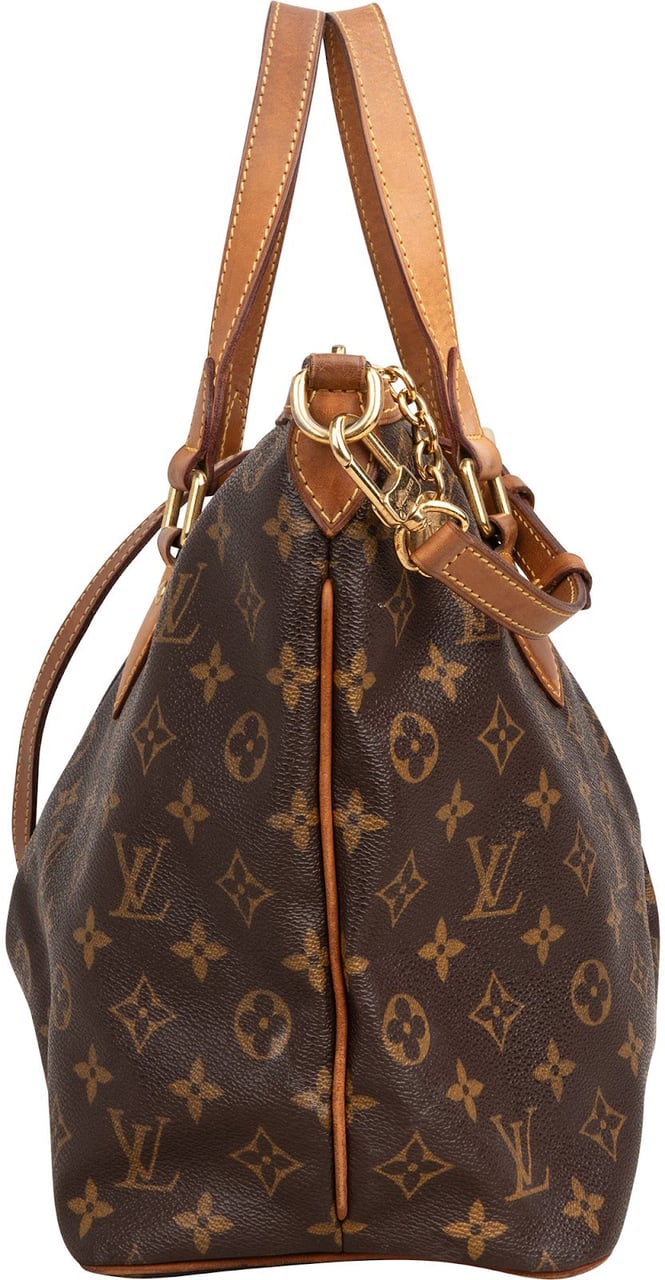 Louis Vuitton Monogram Canvas Palermo PM Handbag Bruin