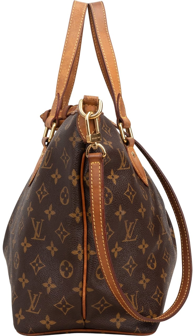 Louis Vuitton Monogram Canvas Palermo PM Handbag Bruin