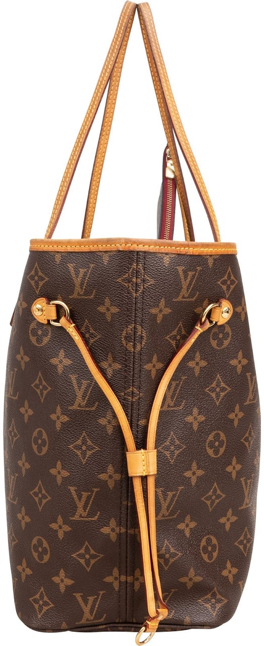 Louis Vuitton Monogram Canvas Neverfull MM Shoulder Bag Bruin
