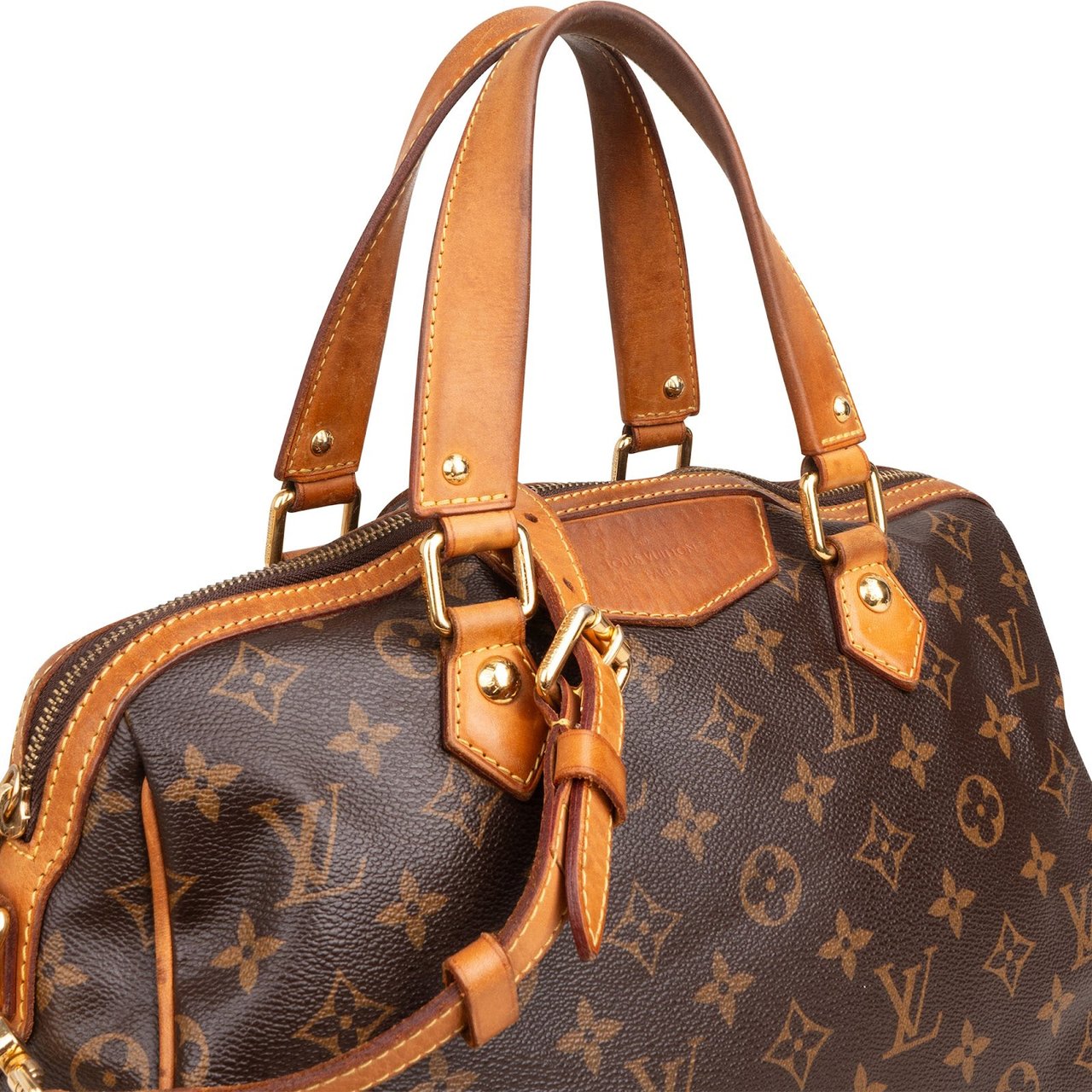 Louis Vuitton Monogram Canvas Retiro PM Handbag Bruin
