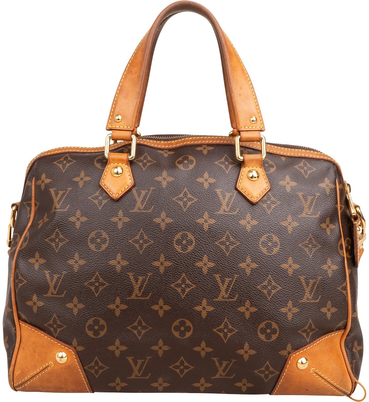 Louis Vuitton Monogram Canvas Retiro PM Handbag Bruin