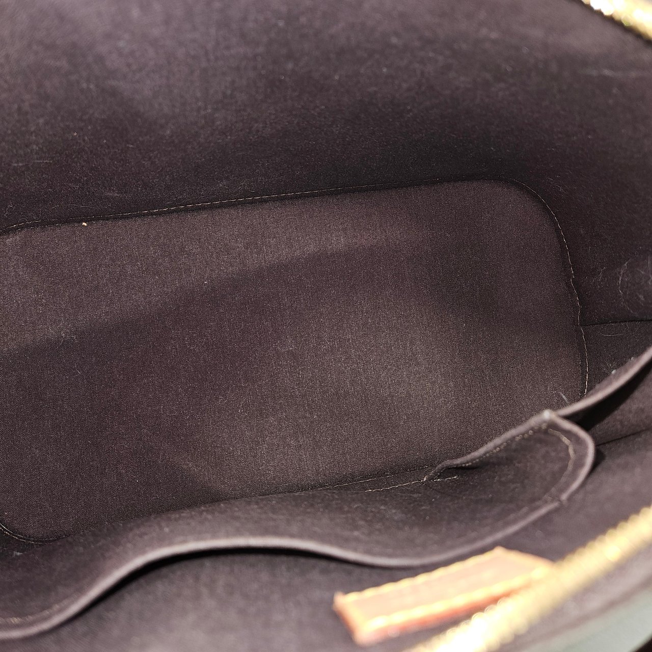 Louis Vuitton Monogram Vernis Alma PM Handbag Bruin