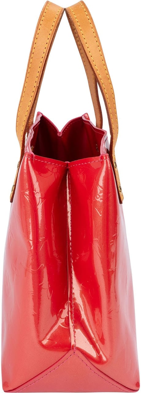 Louis Vuitton Monogram Vernis Leather Reade PM Handbag Rood