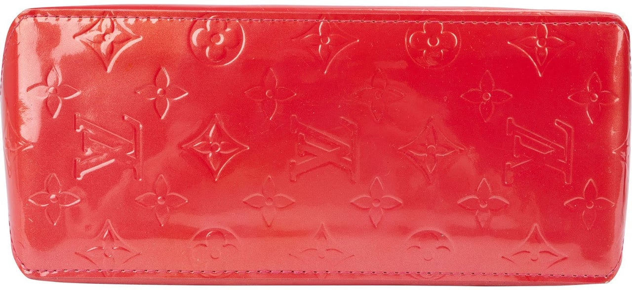 Louis Vuitton Monogram Vernis Leather Reade PM Handbag Rood