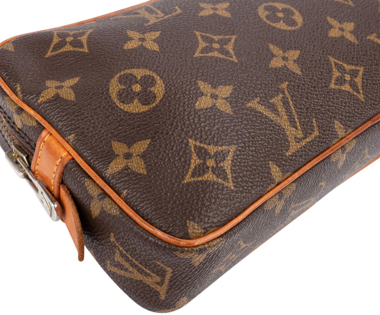 Louis Vuitton Monogram Canvas Marly Crossbody Bag Bruin