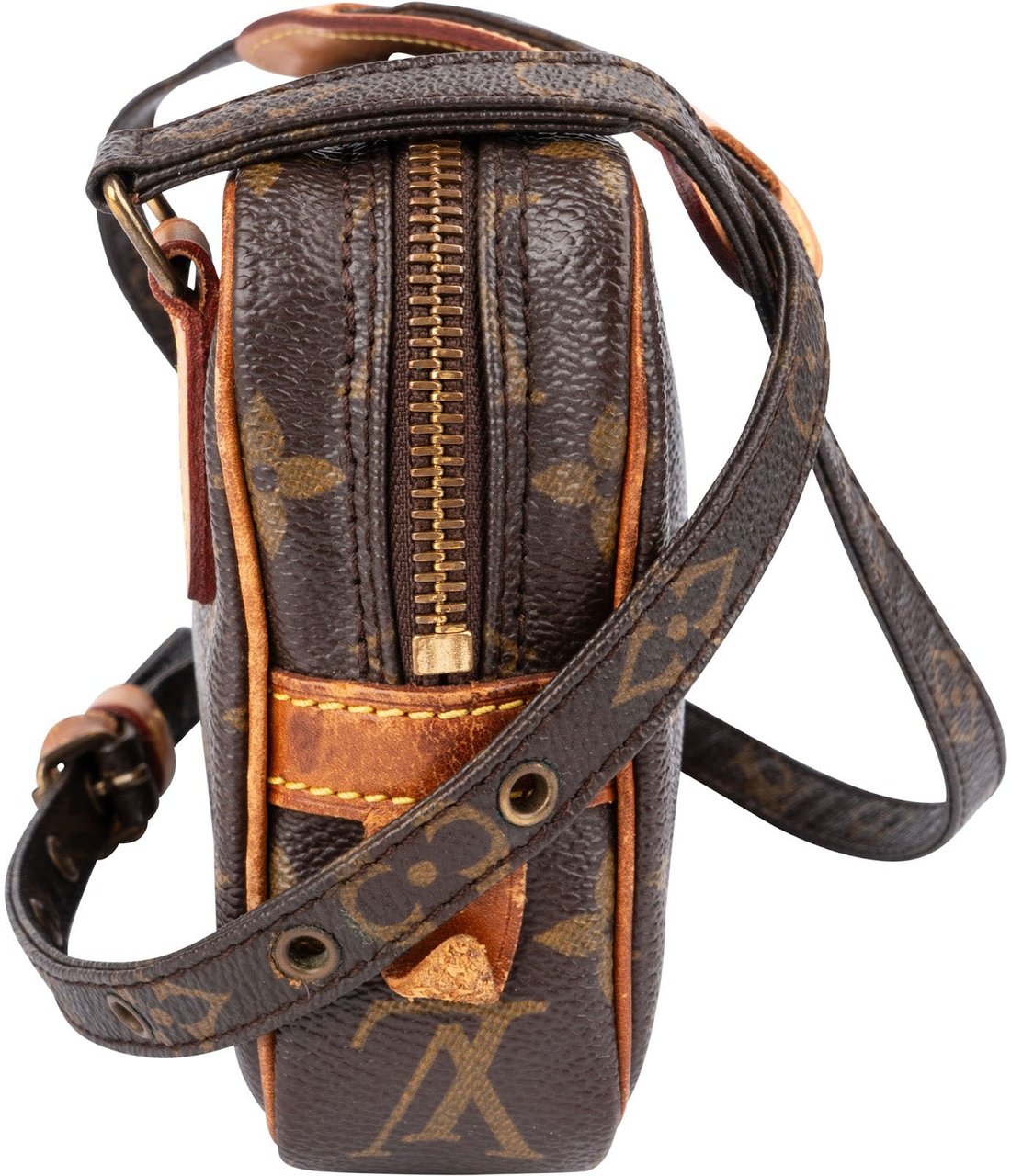 Louis Vuitton Monogram Canvas Marly Crossbody Bag Bruin