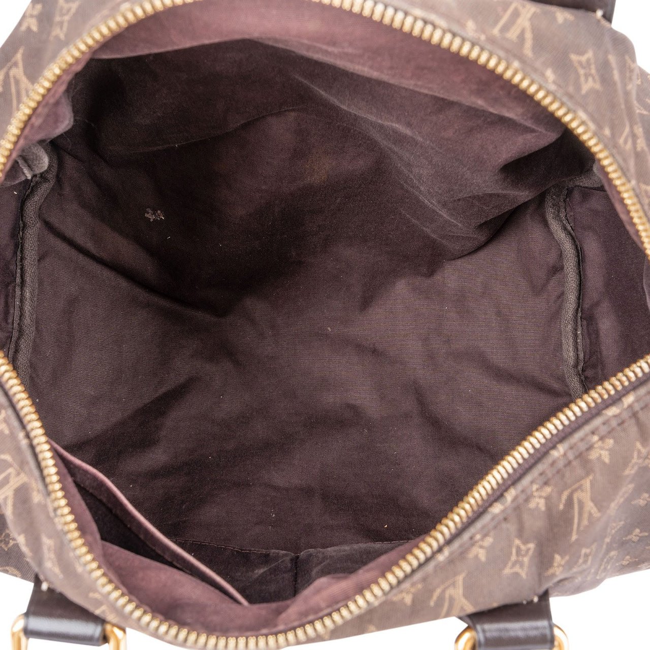 Louis Vuitton Mini Lin Monogram Speedy 30 Bandoulière Handbag Bruin