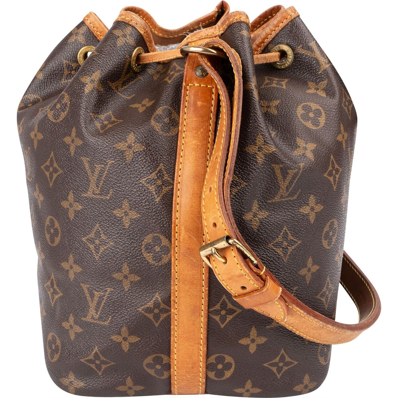 Louis Vuitton Monogram Canvas Sac Noé Petit Shoulder Bag Bruin