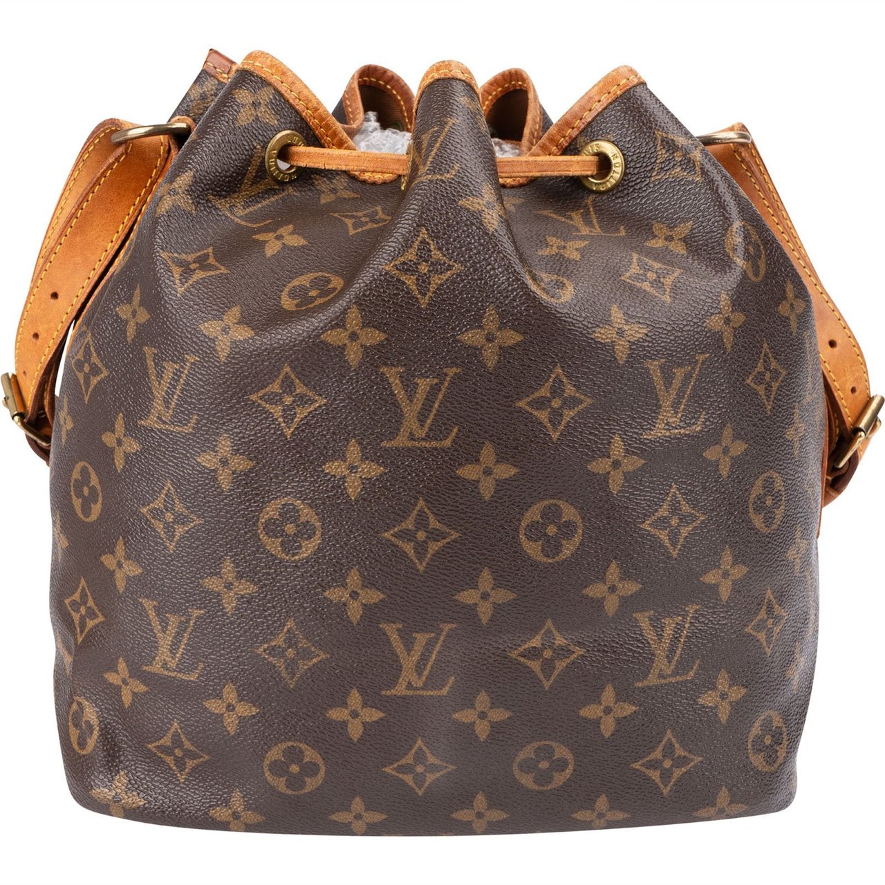Louis Vuitton Monogram Canvas Sac Noé Petit Shoulder Bag Bruin