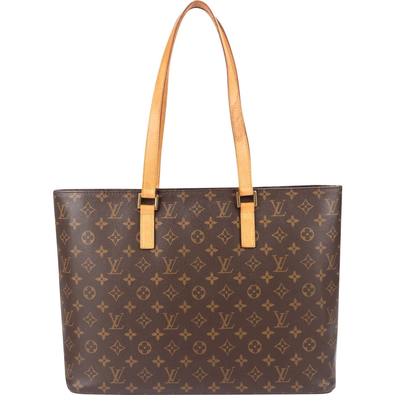 Louis Vuitton Monogram Canvas Luco Shoulder Bag Bruin