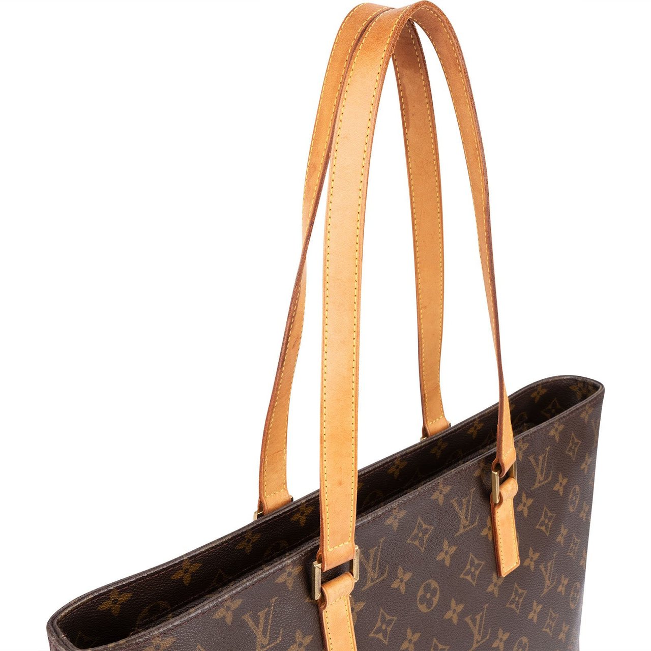 Louis Vuitton Monogram Canvas Luco Shoulder Bag Bruin