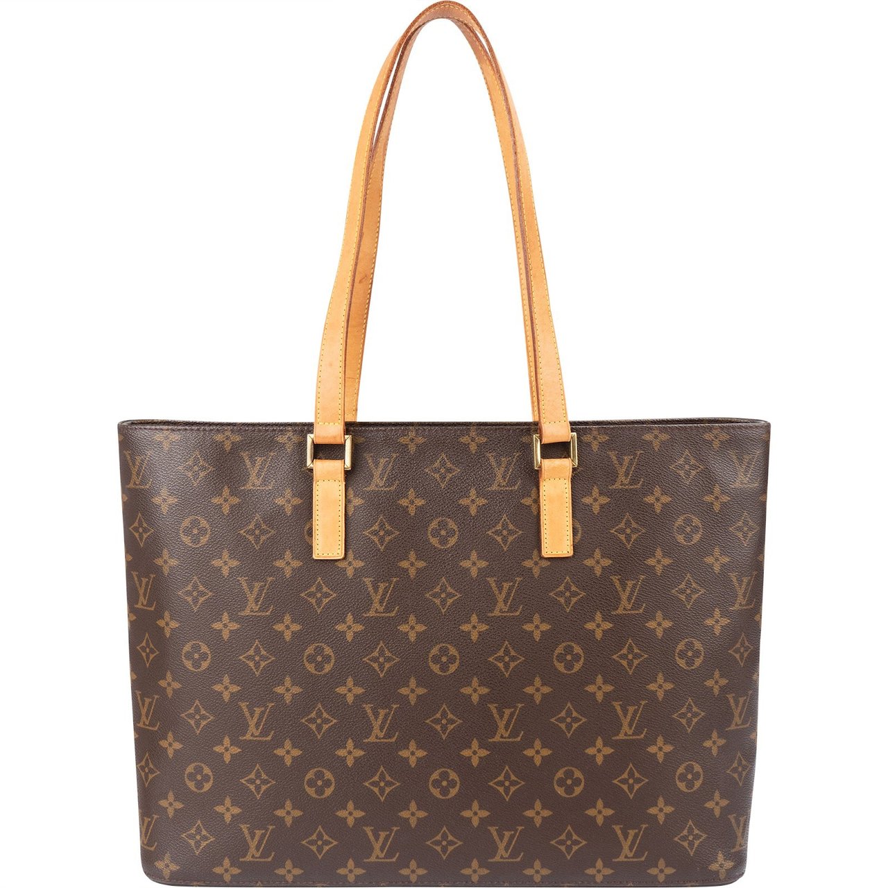 Louis Vuitton Monogram Canvas Luco Shoulder Bag Bruin