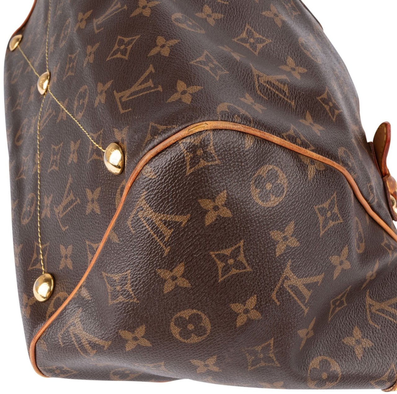 Louis Vuitton Monogram Canvas Tivoli GM Shoulder Bag Bruin