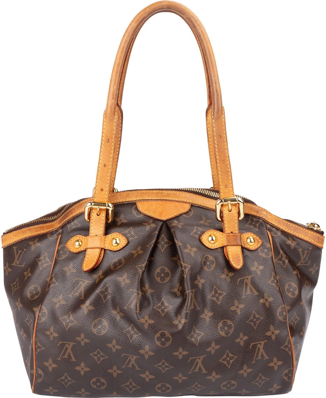 Louis Vuitton Monogram Canvas Tivoli GM Shoulder Bag Bruin