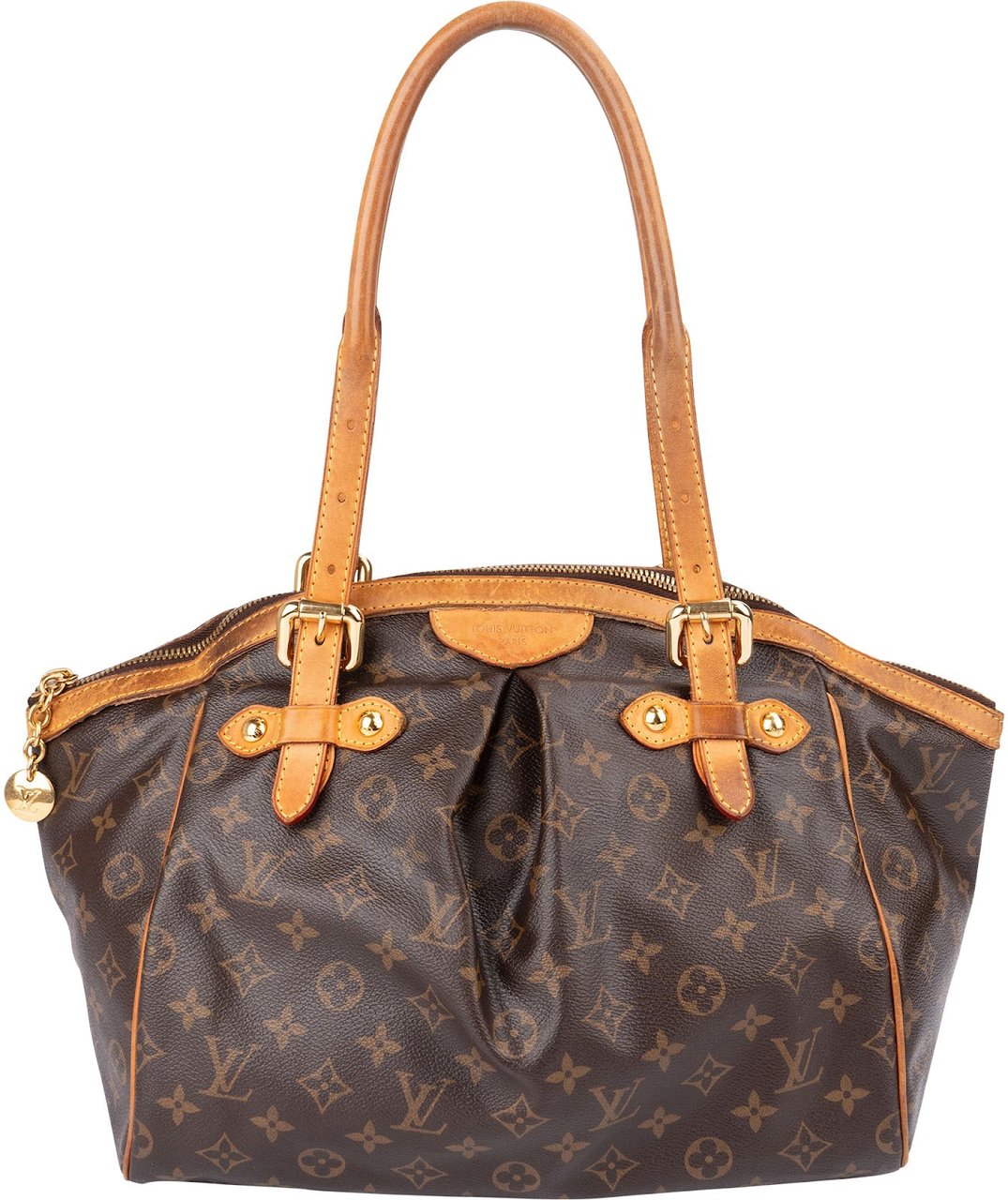 Louis Vuitton Monogram Canvas Tivoli GM Shoulder Bag Bruin
