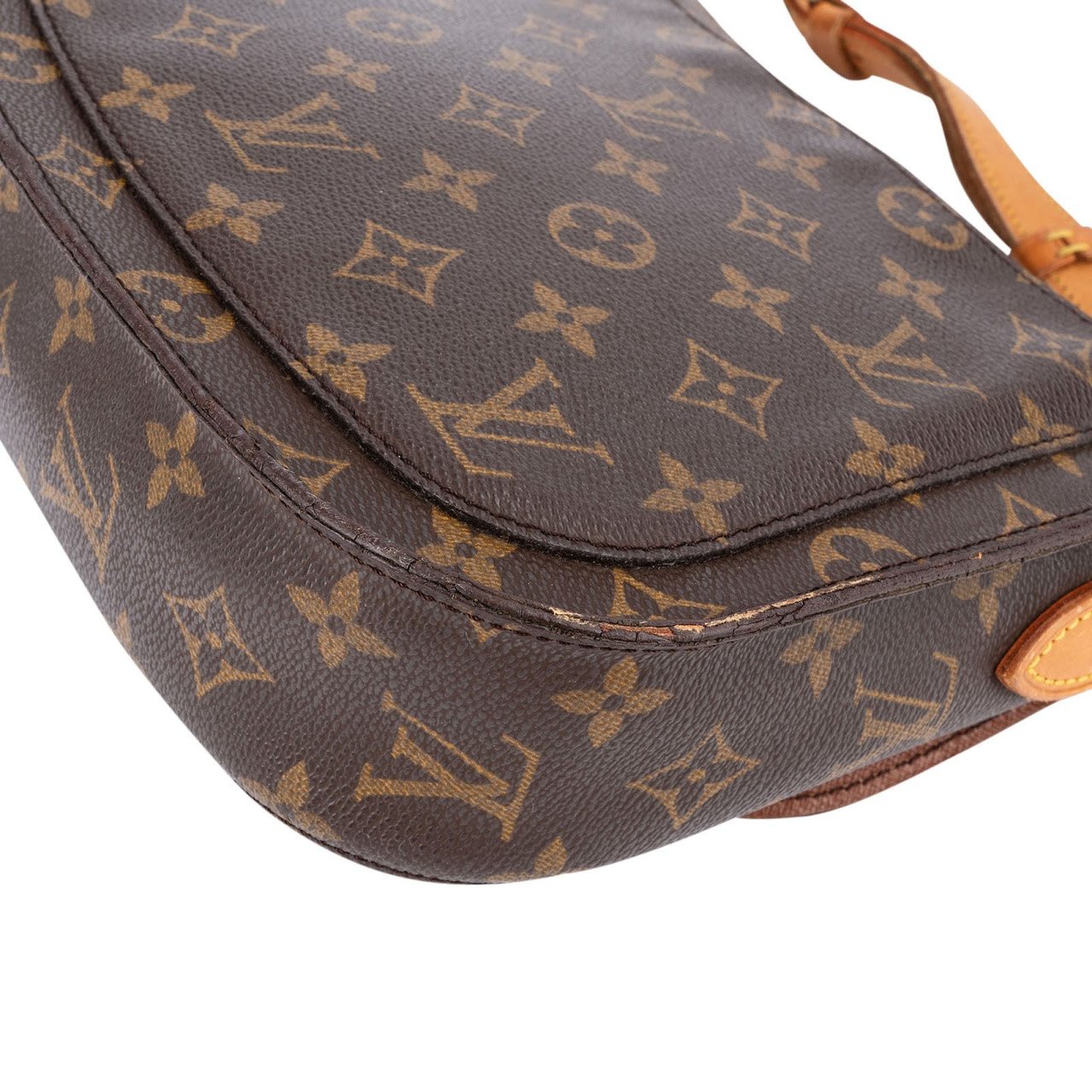 Louis Vuitton Monogram Canvas Saint Cloud GM Crossbody Bag Bruin