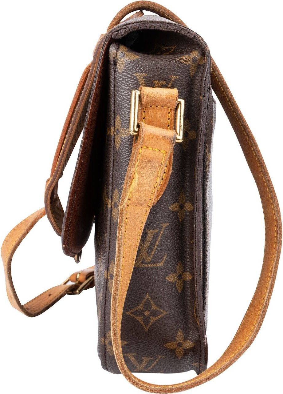 Louis Vuitton Monogram Canvas Saint Cloud GM Crossbody Bag Bruin
