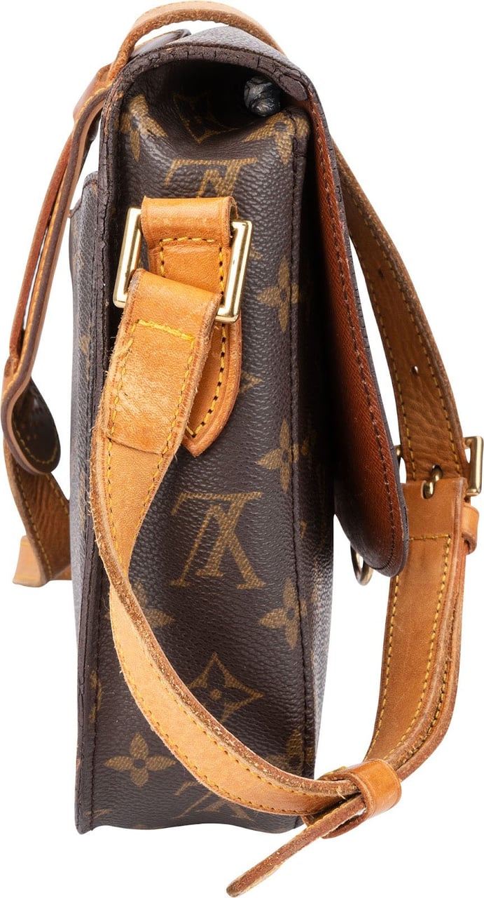 Louis Vuitton Monogram Canvas Saint Cloud GM Crossbody Bag Bruin