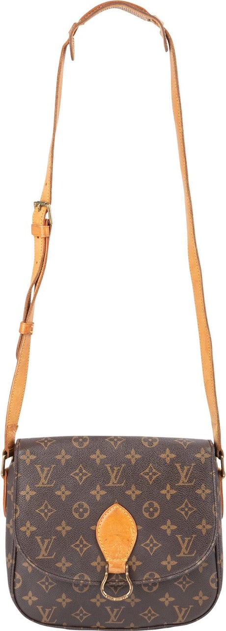 Louis Vuitton Monogram Canvas Saint Cloud GM Crossbody Bag Bruin