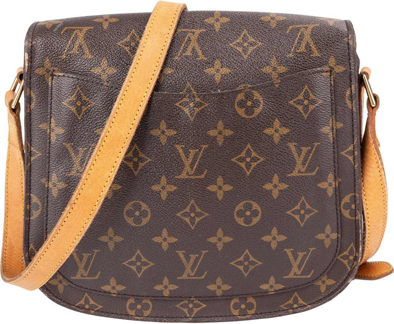 Louis Vuitton Monogram Canvas Saint Cloud GM Crossbody Bag Bruin