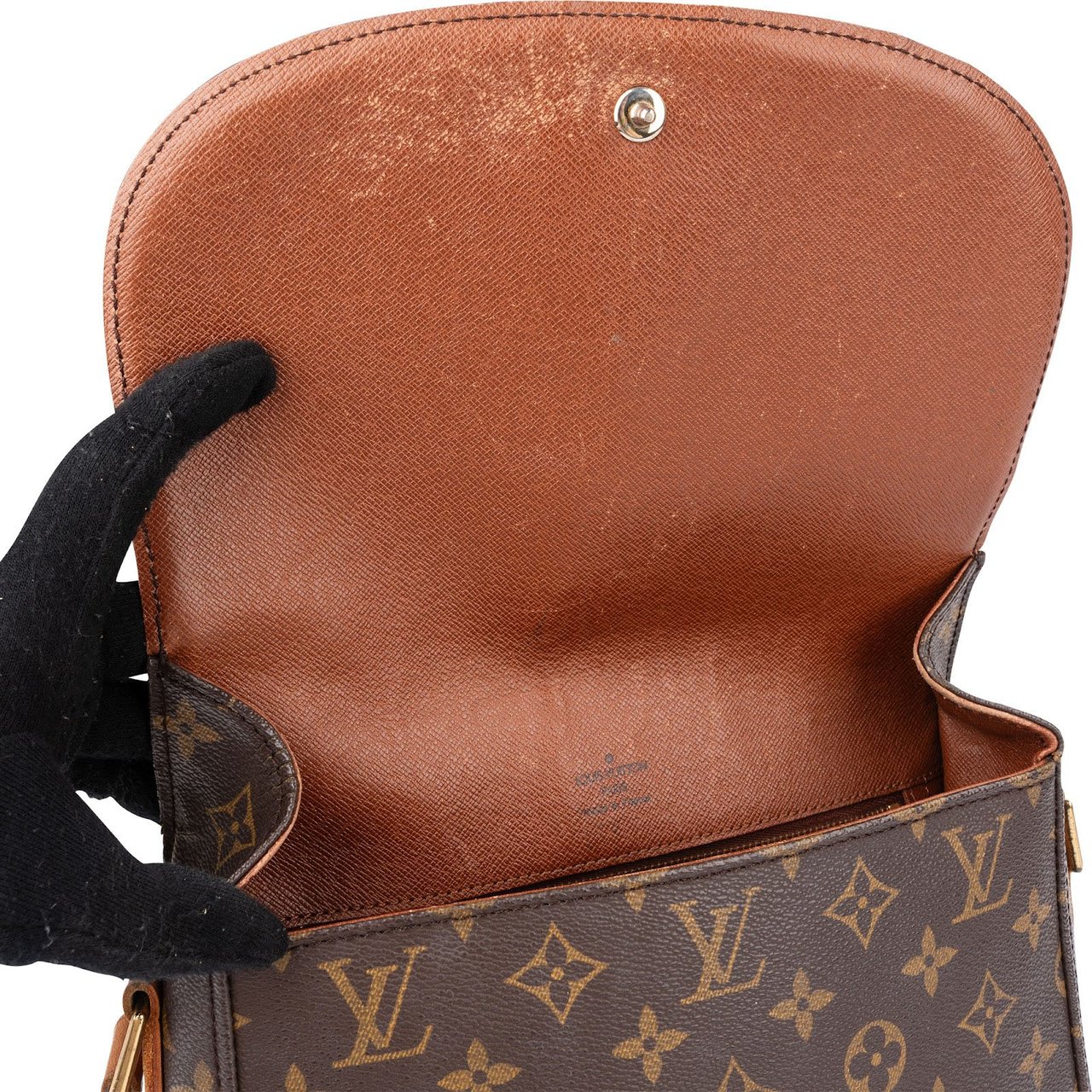 Louis Vuitton Monogram Canvas Saint Cloud GM Crossbody Bag Bruin