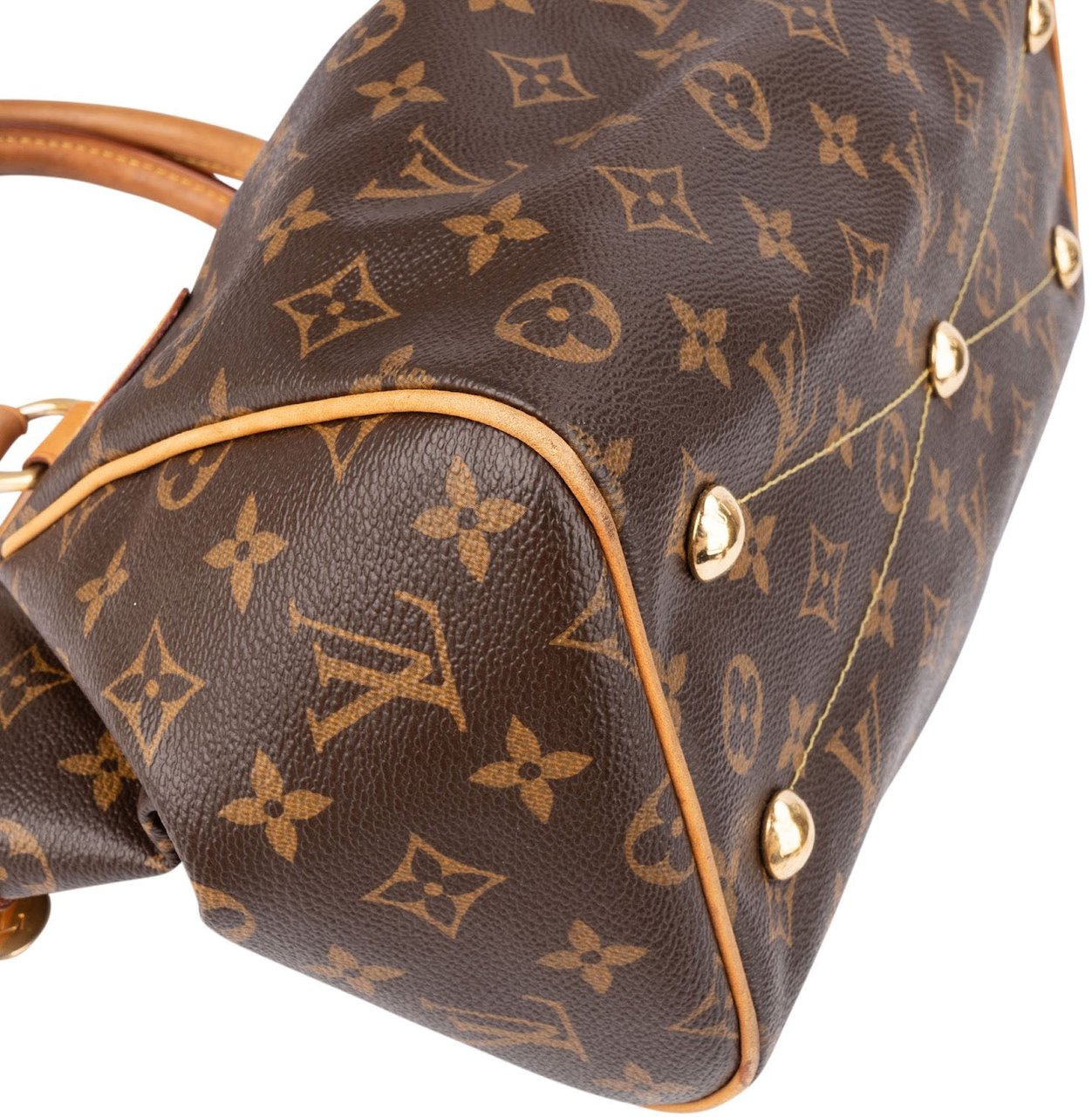 Louis Vuitton Monogram Canvas Tivoli PM Handbag Bruin