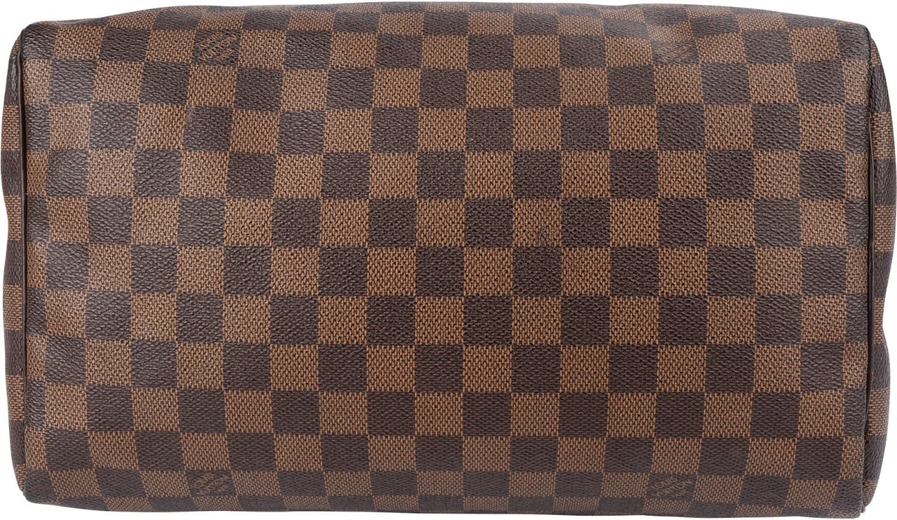Louis Vuitton Monogram Damier Ebene Canvas Speedy 30 Handbag Bruin