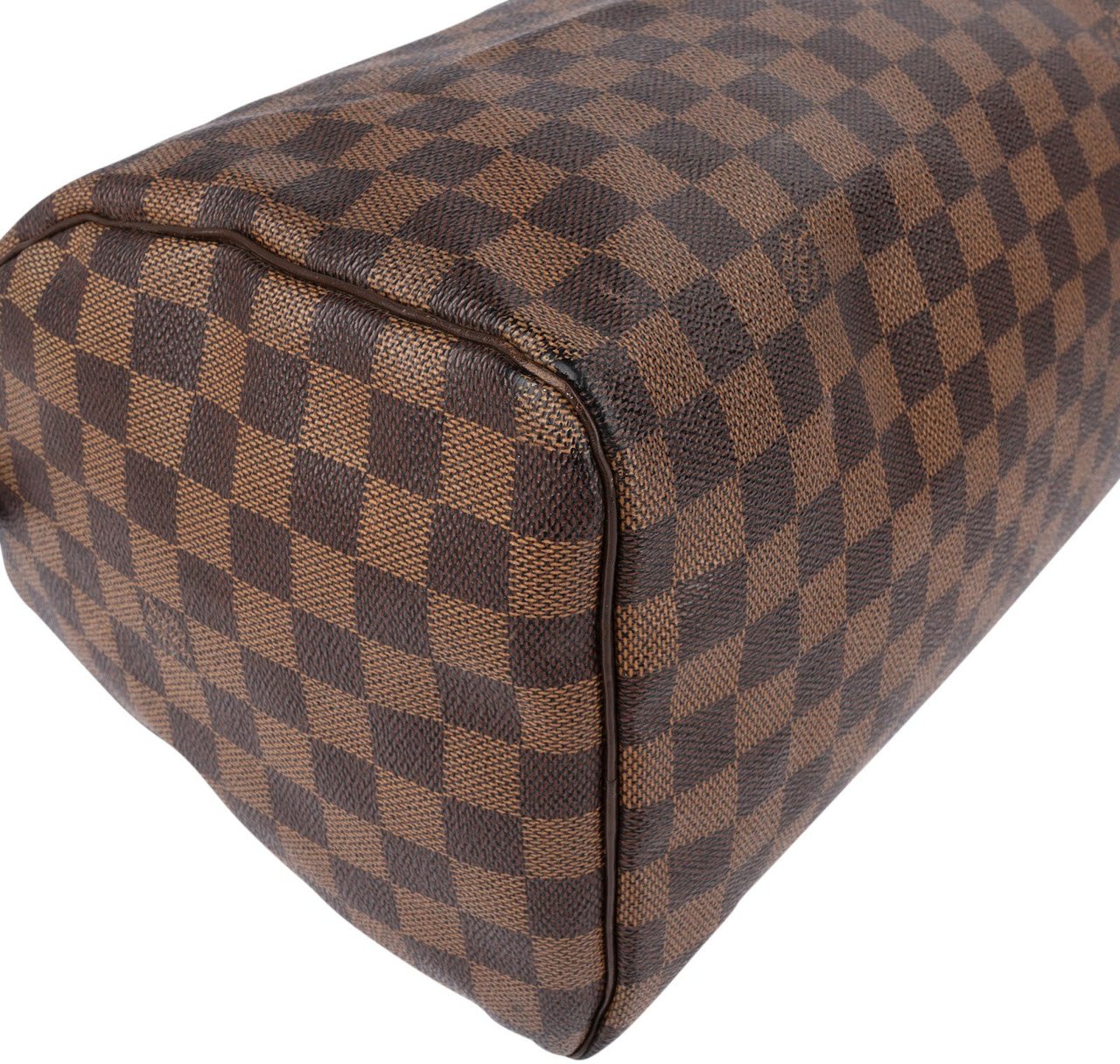 Louis Vuitton Monogram Damier Ebene Canvas Speedy 30 Handbag Bruin