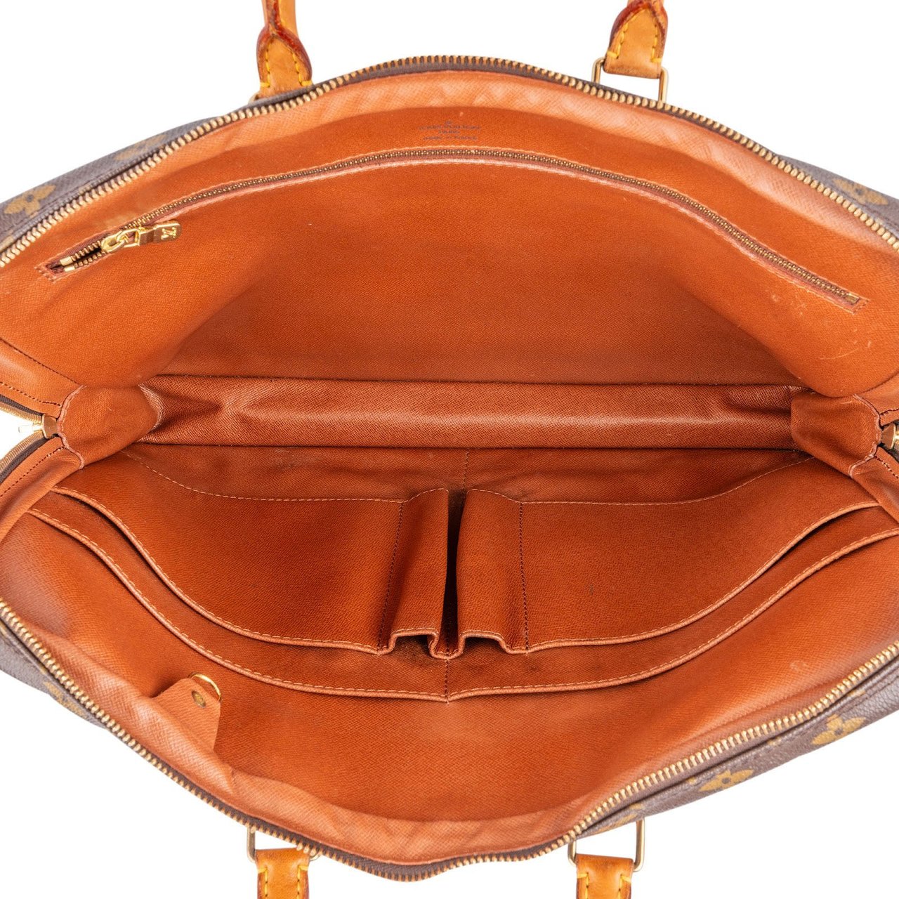 Louis Vuitton Monogram Canvas Porte-Documents Voyage Handbag Bruin
