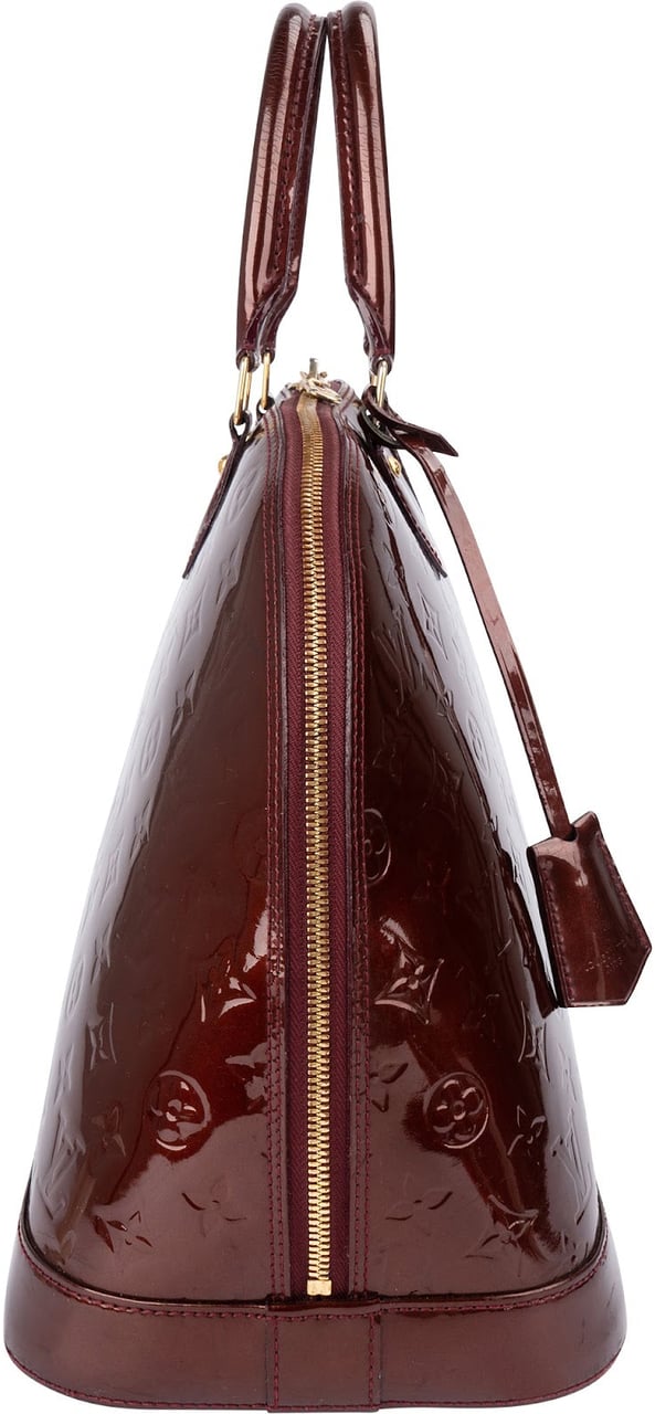 Louis Vuitton Monogram Vernis Alma GM Handbag Rood
