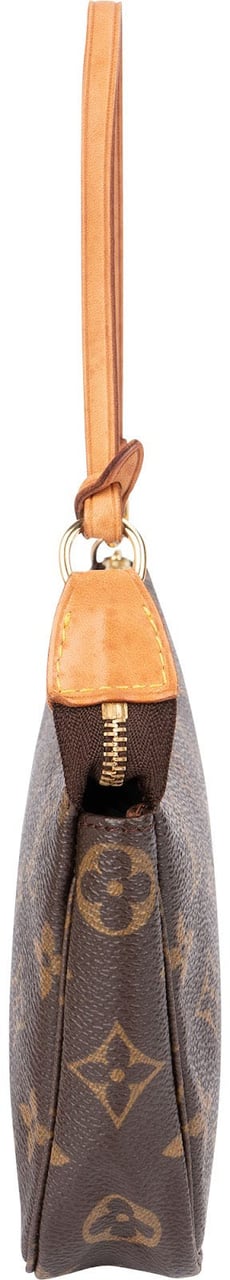 Louis Vuitton Monogram Canvas Pochette Accessoires Handbag Bruin