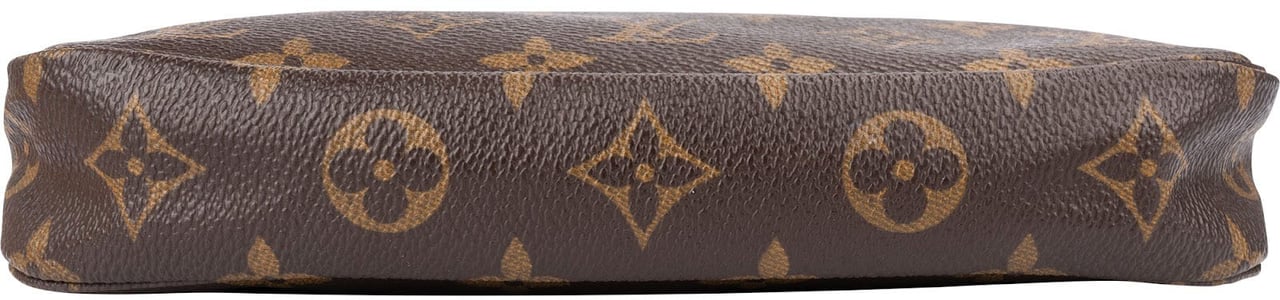 Louis Vuitton Monogram Canvas Pochette Accessoires Handbag Bruin