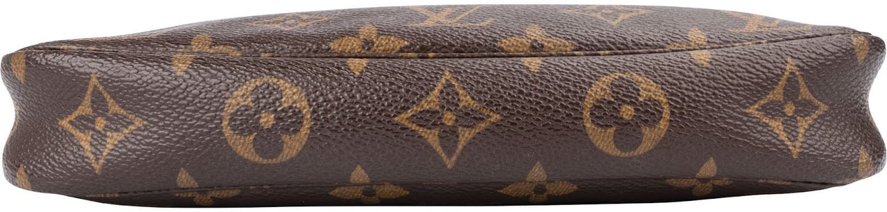 Louis Vuitton Monogram Canvas Pochette Accessoires Handbag Bruin