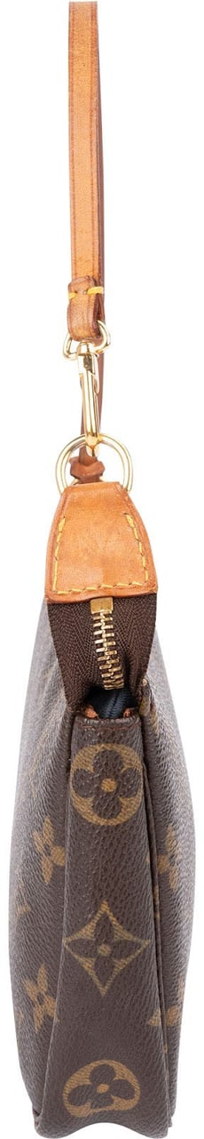 Louis Vuitton Monogram Canvas Pochette Accessoires Handbag Bruin