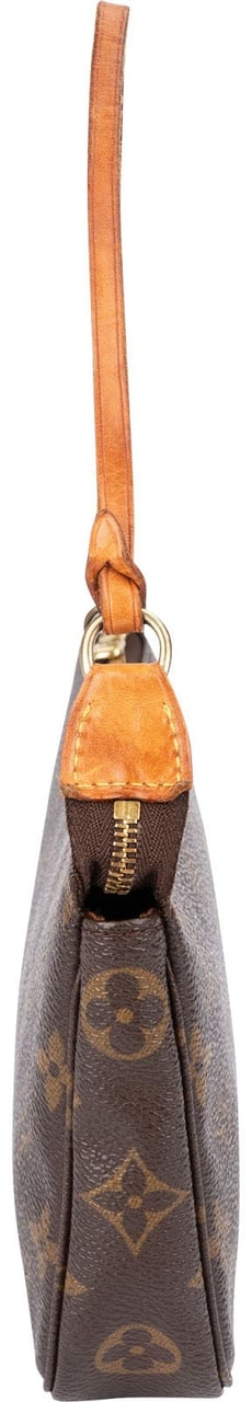 Louis Vuitton Monogram Canvas Pochette Accessoires Handbag Bruin