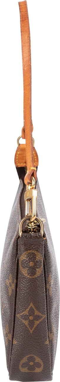 Louis Vuitton Monogram Canvas Pochette Accessoires Handbag Bruin