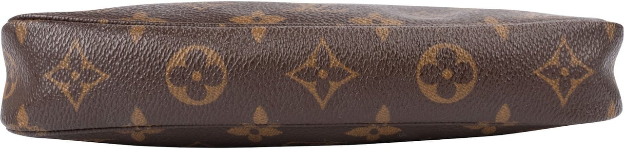 Louis Vuitton Monogram Canvas Pochette Accessoires Handbag Bruin