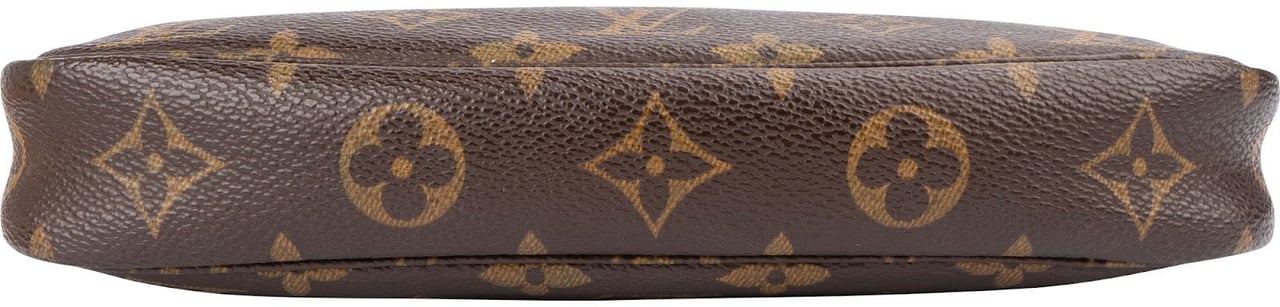 Louis Vuitton Monogram Canvas Pochette Accessoires Handbag Bruin