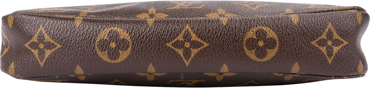Louis Vuitton Monogram Canvas Pochette Accessoires Handbag Bruin