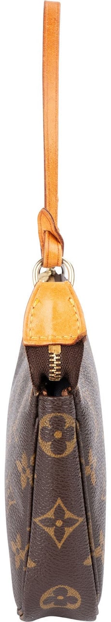 Louis Vuitton Monogram Canvas Pochette Accessoires Handbag Bruin