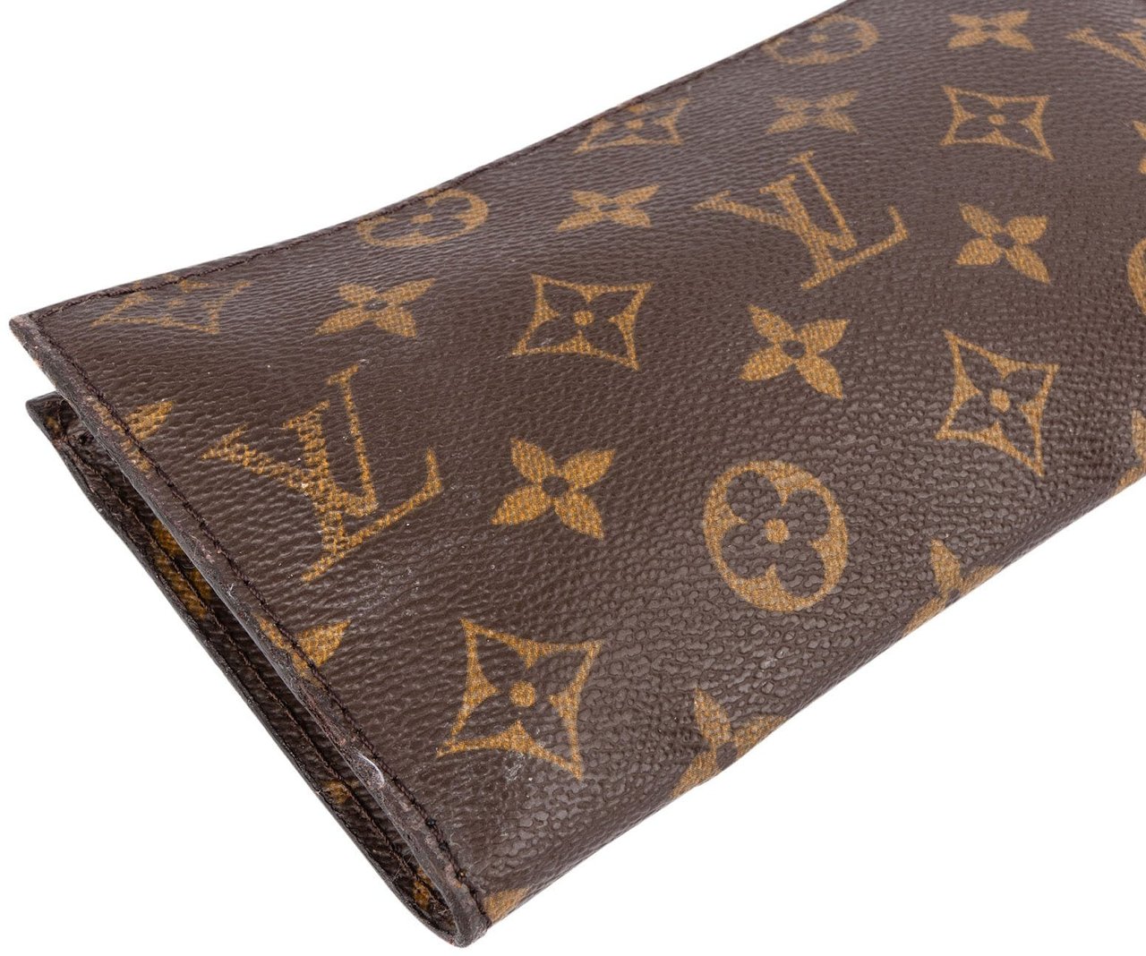 Louis Vuitton Monogram Canvas Bucket Pochette Accessoires Shoulder Bag Bruin