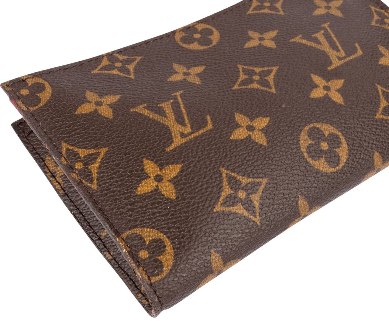 Louis Vuitton Monogram Canvas Mini Bucket Pochette Accessoires Shoulder Bag Bruin