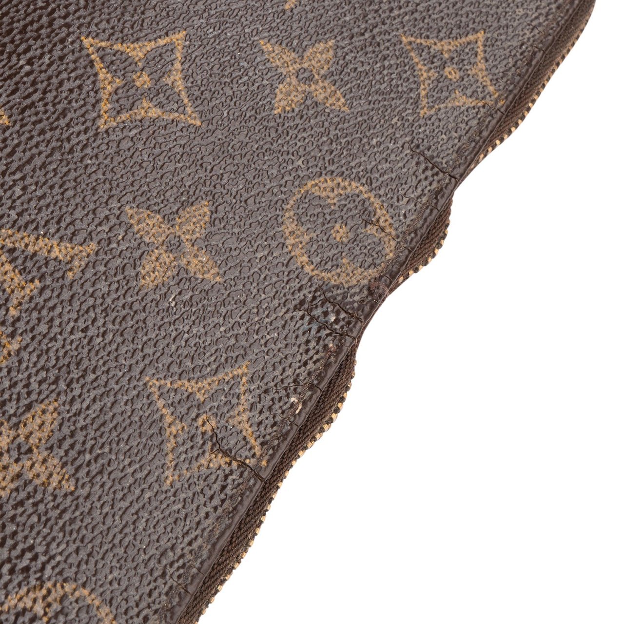 Louis Vuitton Monogram Canvas Mini Pochette Accessoires Shoulder Bag Bruin