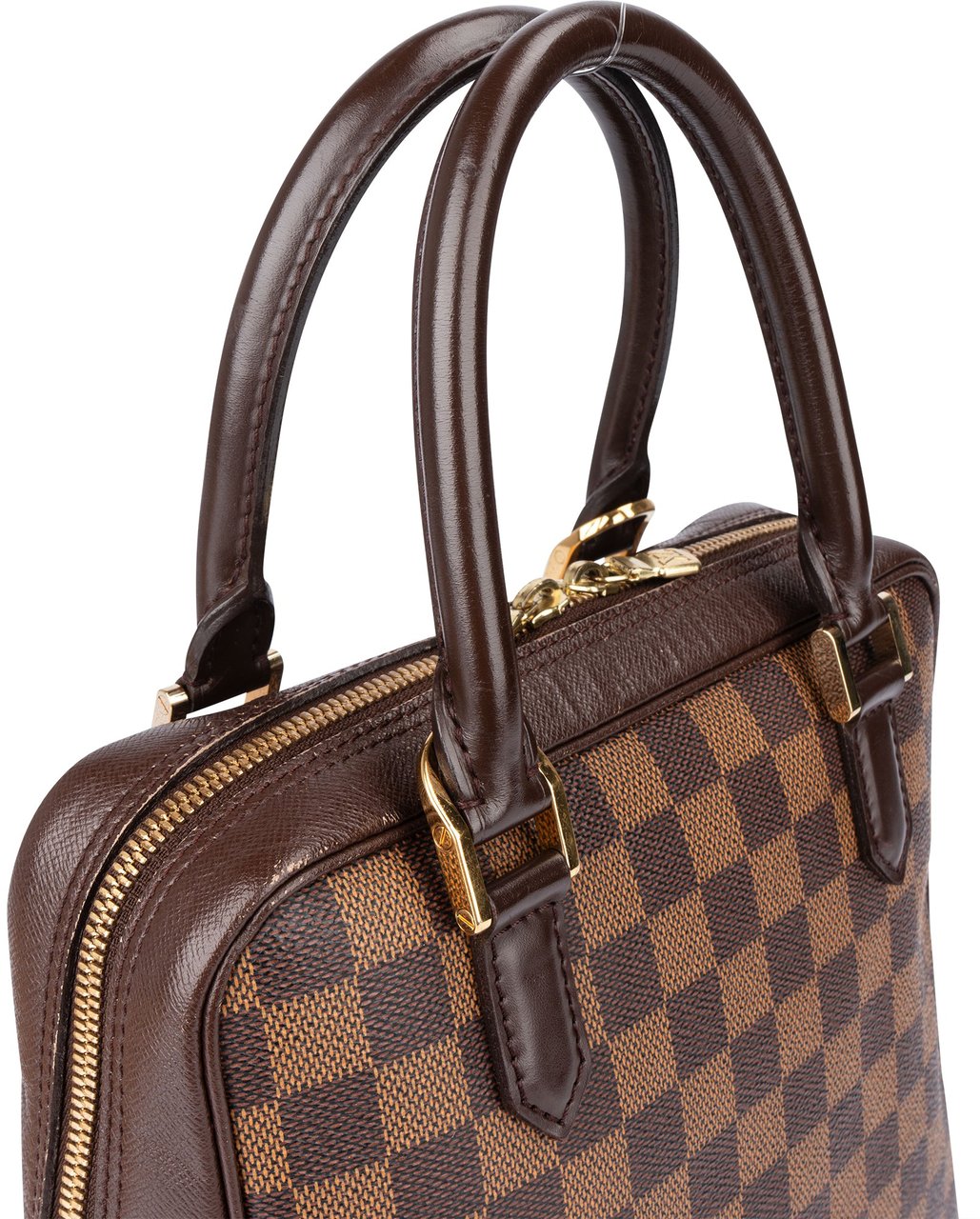 Louis Vuitton Damier Ebene Monogram Brera Handbag Bruin