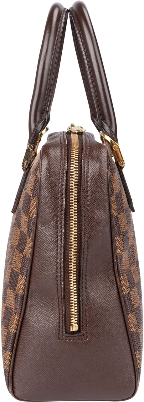 Louis Vuitton Damier Ebene Monogram Brera Handbag Bruin
