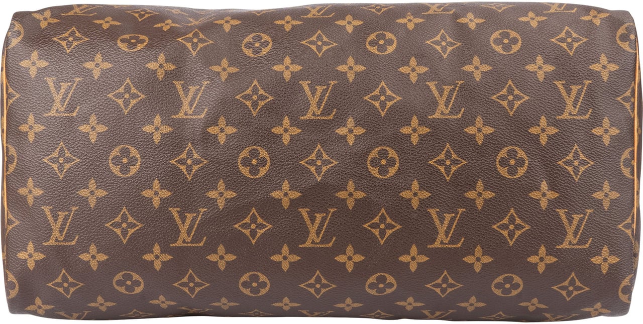 Louis Vuitton Louis Vuitton Canvas Monogram Speedy 40 Handbag Bruin