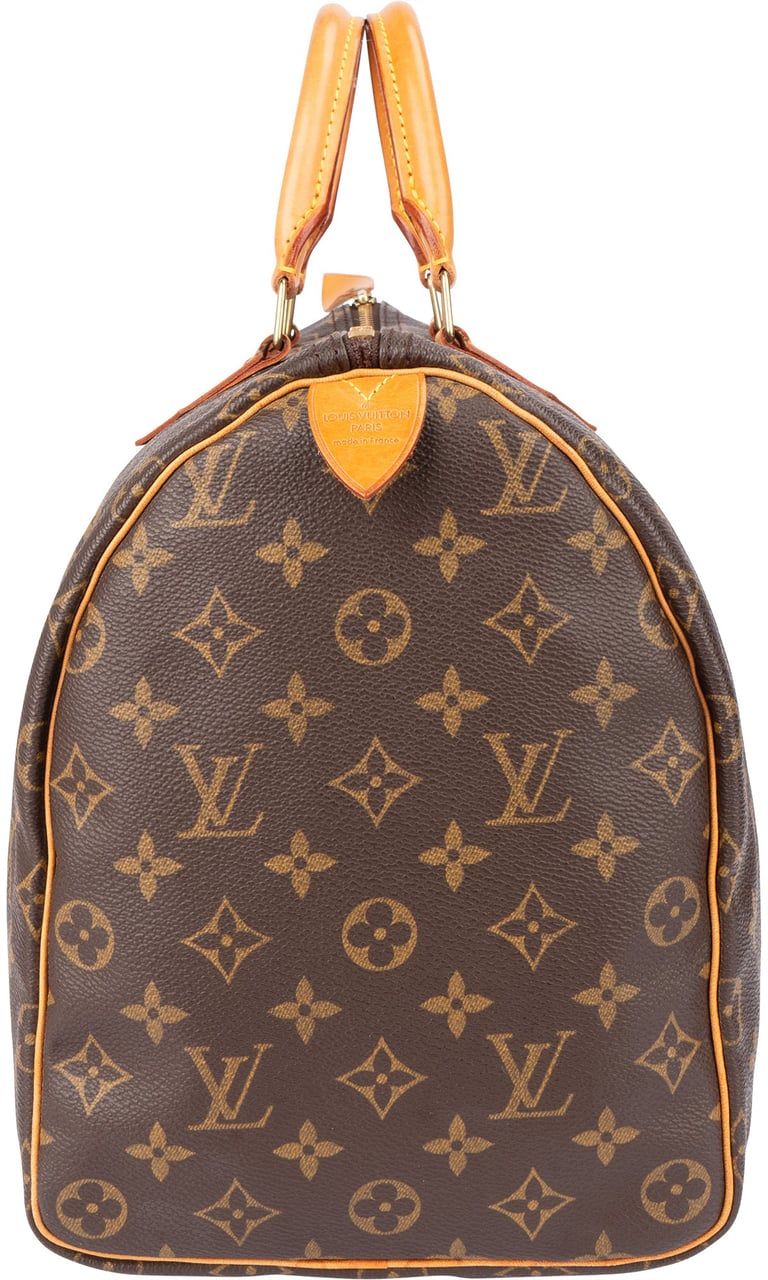 Louis Vuitton Louis Vuitton Canvas Monogram Speedy 40 Handbag Bruin