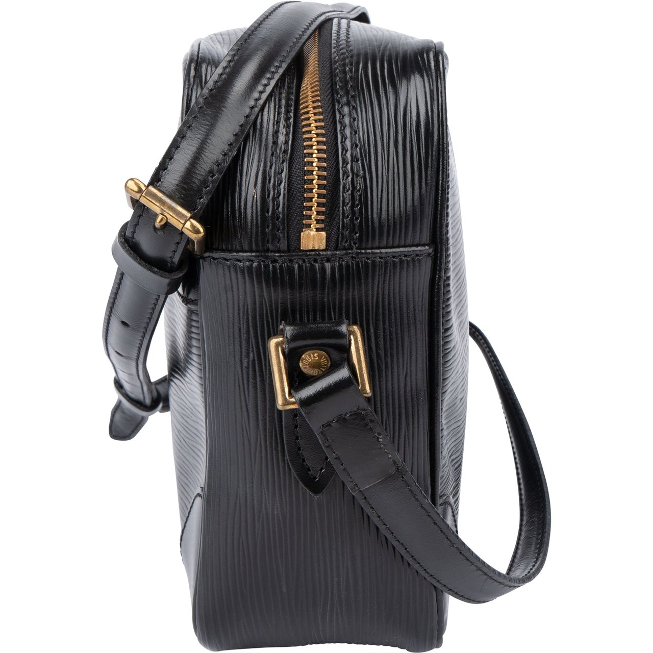 Louis Vuitton Louis Vuitton Noir Epi Leather Trocadero 27 Crossbody Bag Zwart