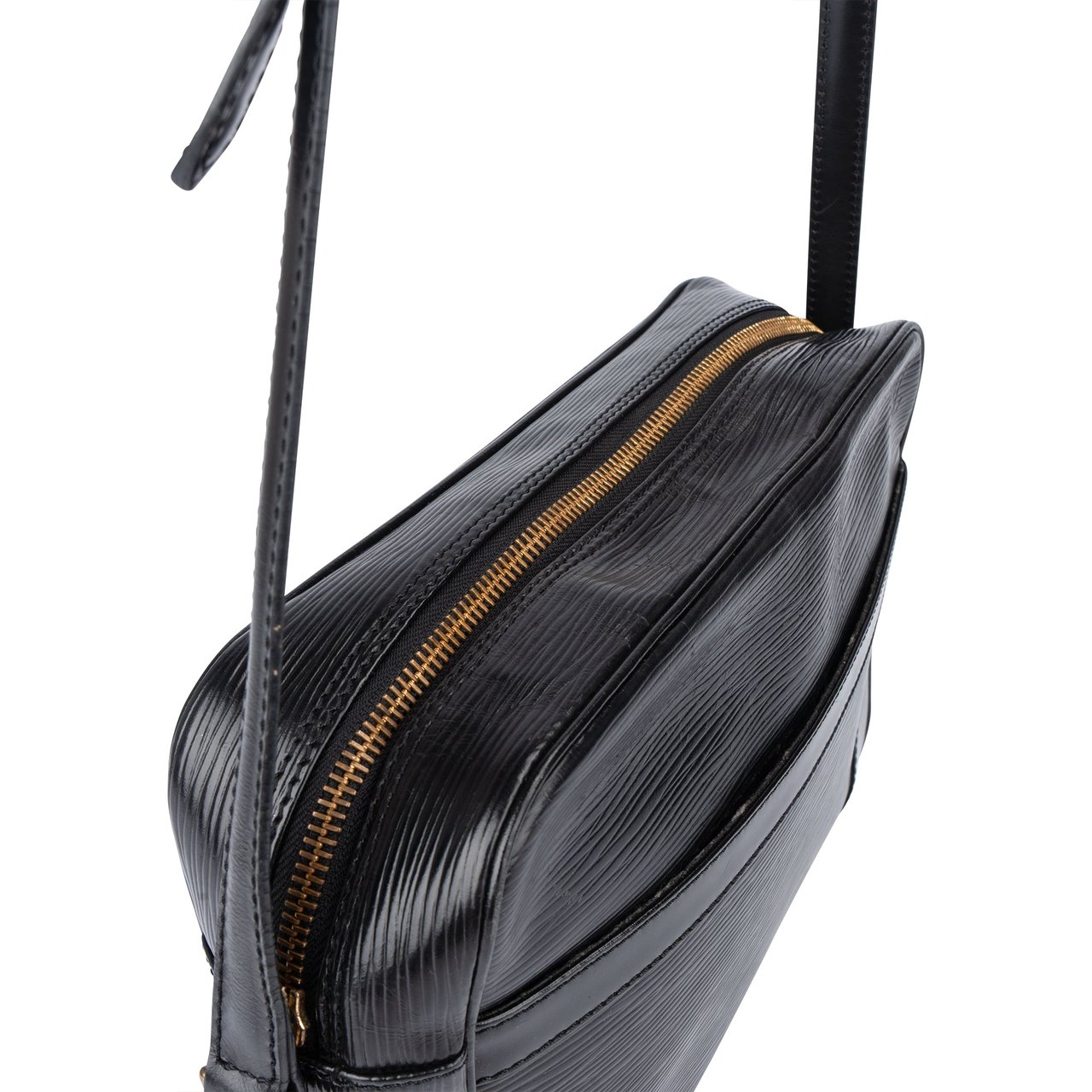 Louis Vuitton Louis Vuitton Noir Epi Leather Trocadero 27 Crossbody Bag Zwart