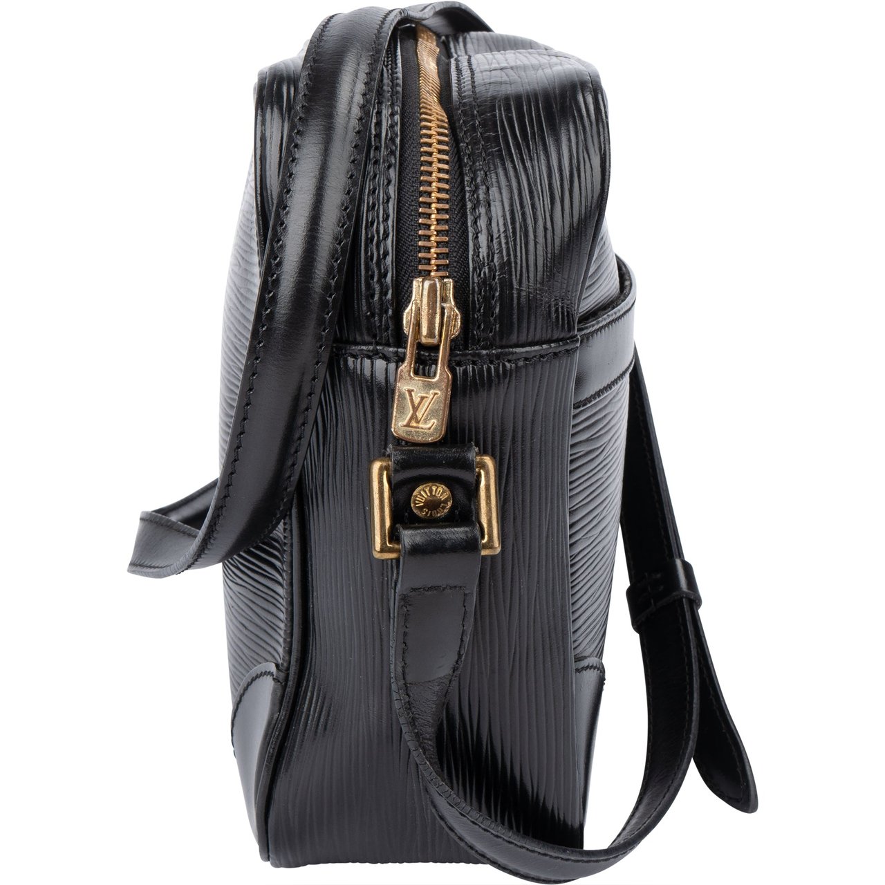 Louis Vuitton Louis Vuitton Noir Epi Leather Trocadero 27 Crossbody Bag Zwart